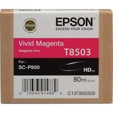 EPSON Ink original Ink Cart. C13T850300  P800 Vivid Magenta Ink Cart. C13T850300  P800 Vivid Magenta