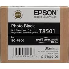 EPSON Ink original Ink Cart. C13T850100  P800 Photo Black Ink Cart. C13T850100  P800 Photo Black