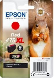EPSON Ink original Ink Cart. Singlepack 478XL Claria Photo HD Ink C13T04F54010  Expression Home HD XP-15000/Expression Photo XP-8500 Small-in-One (red) Ink Cart. Singlepack 478XL Claria Photo HD Ink C13T04F54010  Expression Home HD XP-15000/Expression Pho