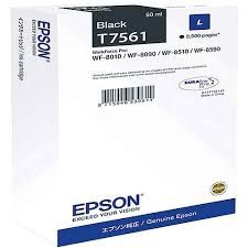 EPSON Ink original Ink Cart. C13T756140  WorkForce Pro WF-8010DW /WF-8090 D3TWC/WF-8090 DTW/ WF-8090DW/WF-8510DWF/WF-8590/ D3TWFC/WF-8590 DTWF/WF-8590DWF black Ink Cart. C13T756140  WorkForce Pro WF-8010DW /WF-8090 D3TWC/WF-8090 DTW/ WF-8090DW/WF-8510DWF/